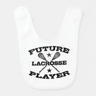 Future Lacrosse Player Baby Bib