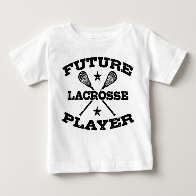 Future Lacrosse Player Baby T-Shirt (Front)