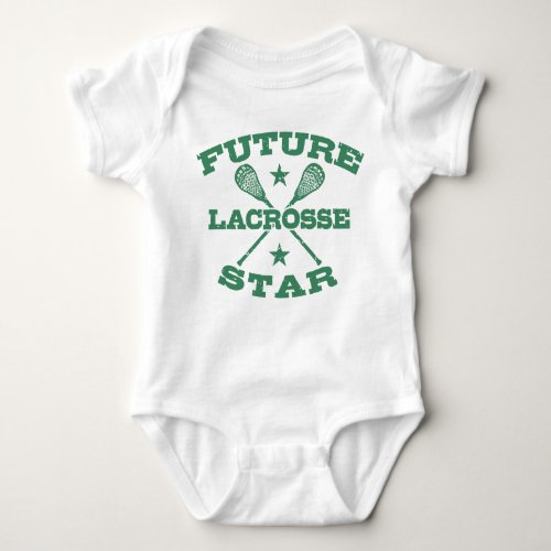 Future Lacrosse Star Baby Bodysuit