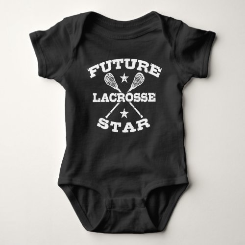 Future Lacrosse Star Baby Bodysuit