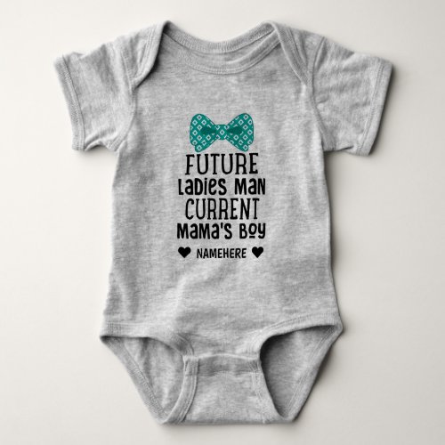 Future Ladies Man Baby Bodysuit