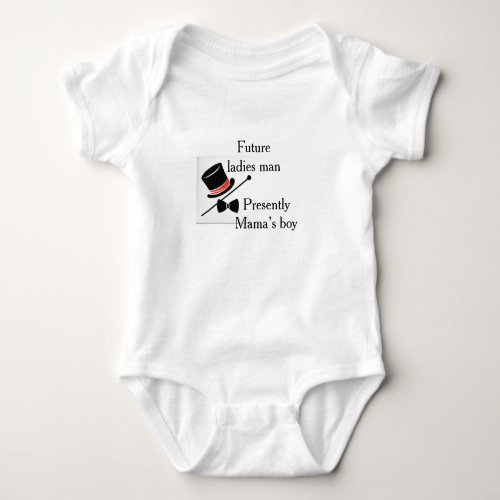 Future Ladies Man Baby T_Shirt Baby Bodysuit