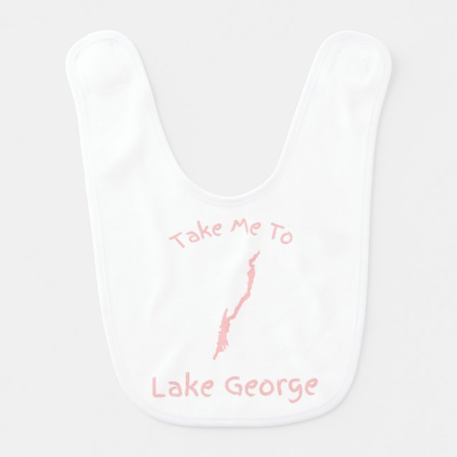 Future Lake George Boater Baby's Bib (Front)
