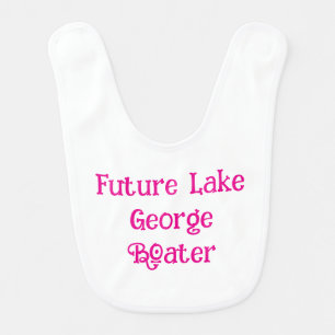 Future Lake George Boater Baby's Bib