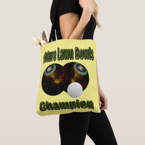 Future Lawn Bowls Champion Full Print Tote Bag