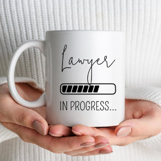 Future Lawyer Attorney Law School Gift Law Student Coffee Mug