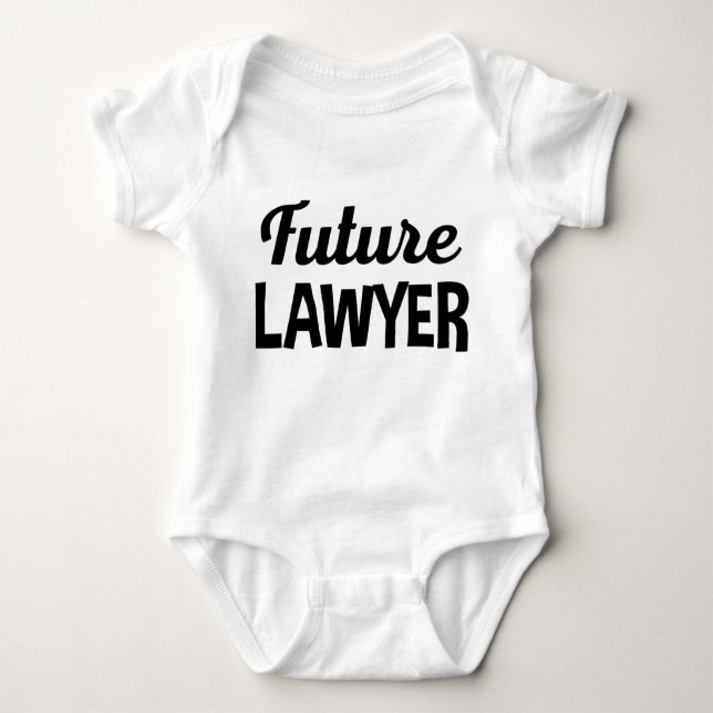 Future Lawyer Baby Bodysuit (Front)