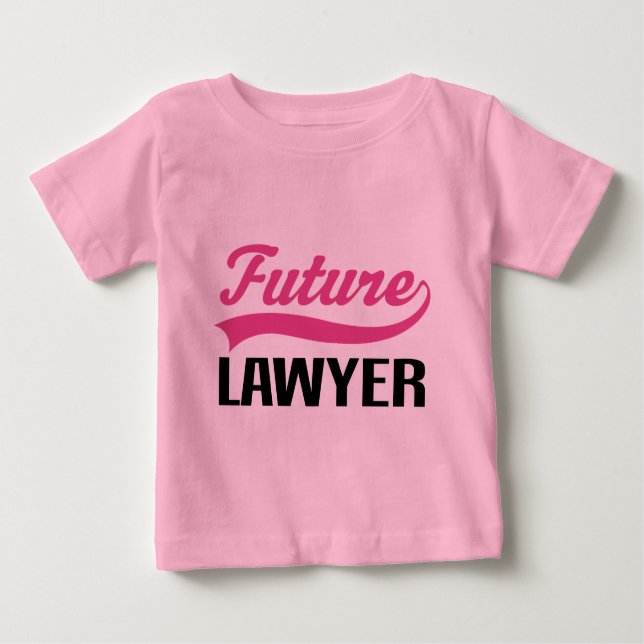 Future Lawyer (Cute) Baby T-Shirt (Front)