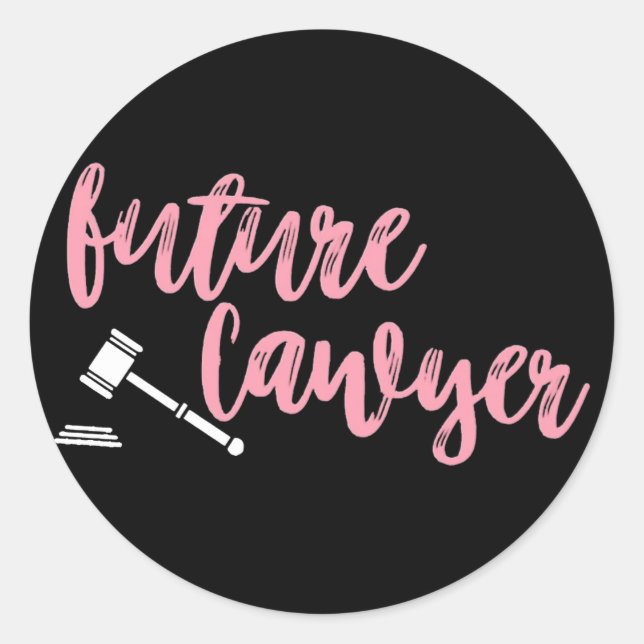 Future Lawyer Sticker (Front)