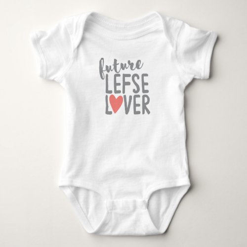 Future Lefse Lover Baby Bodysuit