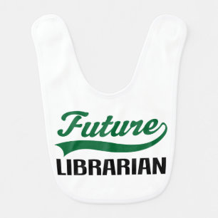 Future Librarian Baby Bib