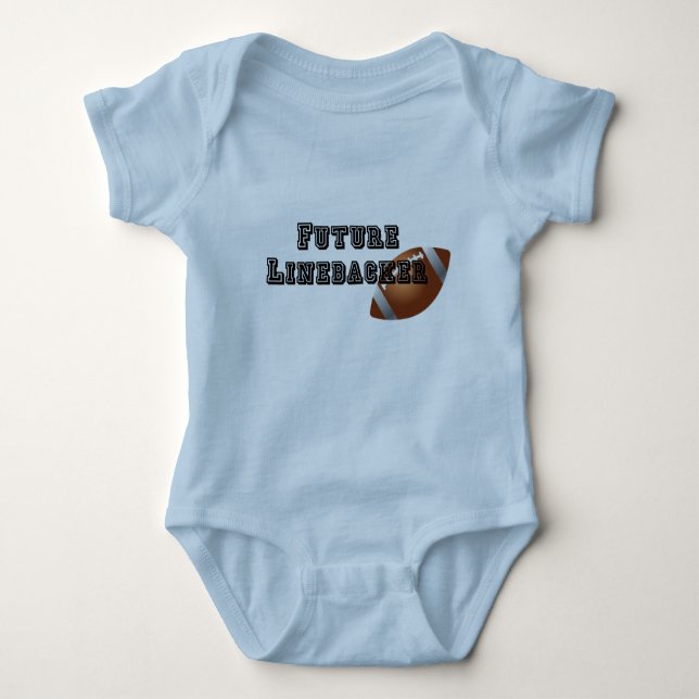 Future Linebacker Baby Bodysuit (Front)