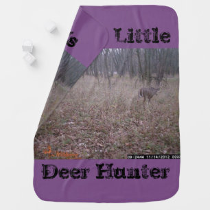 Future Little Deer Hunter baby blanket GIRL