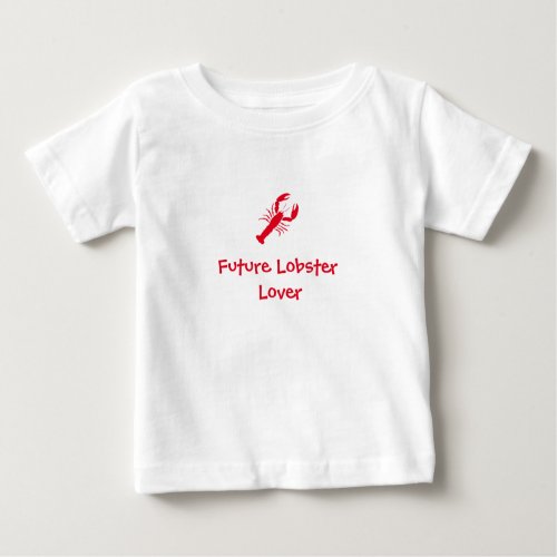 Future Lobster Lover Baby Tee