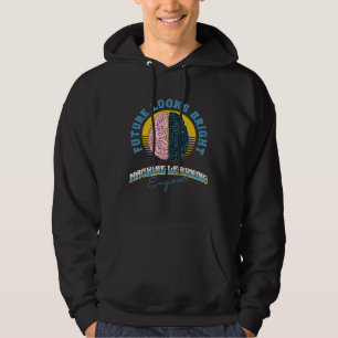 Future Looks Bright Machine Learning Engineer Coll Hoodie