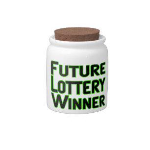 Future Lottery Winner Candy Jar