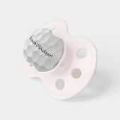 Future LPGA player baby pacifier (Front Right)