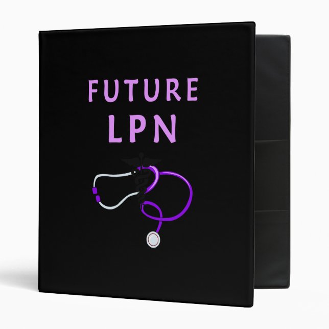 Future LPN 3 Ring Binder (Front/Inside)