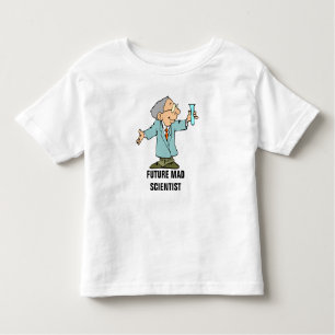 Future Mad Scientist Funny Chemist Cartoon Toddler T-shirt