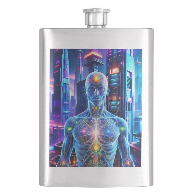Future Man Flask (Front)