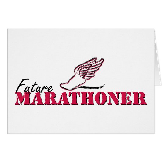 Future Marathoner Cards (Front Horizontal)