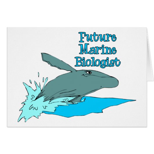 Future Marine Biologist Cards (Front Horizontal)