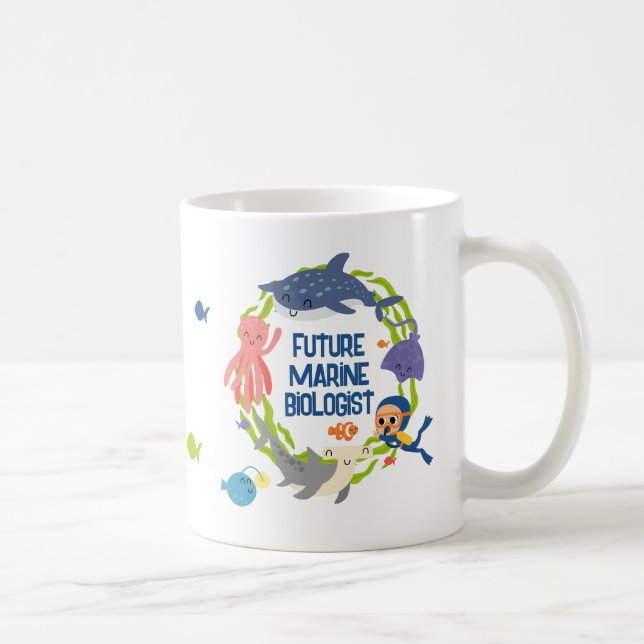 Future Marine Biologist  Coffee Mug (Right)