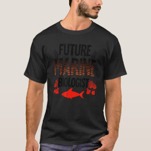 Future Marine Biologist For Kids Teens Biology 2 T-Shirt
