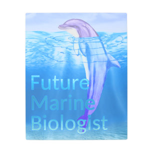 Future Marine Biologist Metal Print