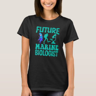 Future Marine Biologist Ocean Life Biology Student T-Shirt