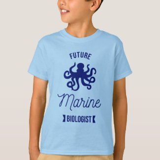 Future Marine biologist - Octopus  T-Shirt