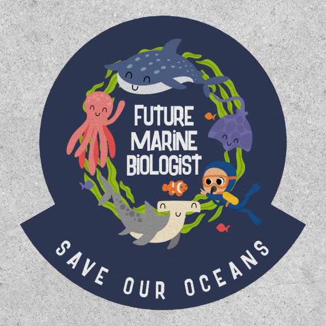 Future Marine Biologist Patch (Front)