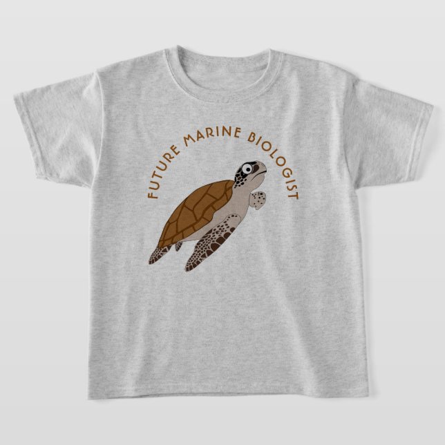 Future Marine Biologist T-Shirt (Laydown)