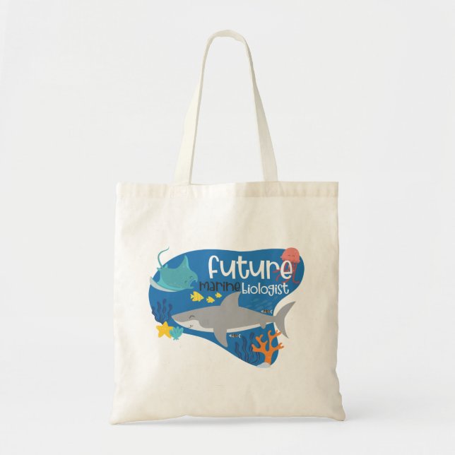 Future Marine Biologist Tote Bag (Front)