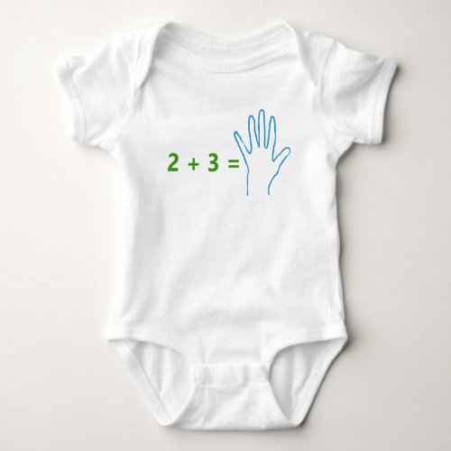 Future Mathematician Humorous basic math Baby Bodysuit