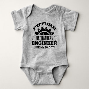 Inktastic Mechanical Engineer Like Daddy Infant Creeper Childs Kids Mechancial 