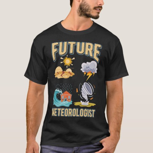 Future Meteorologist Cute Weather Watcher T_Shirt
