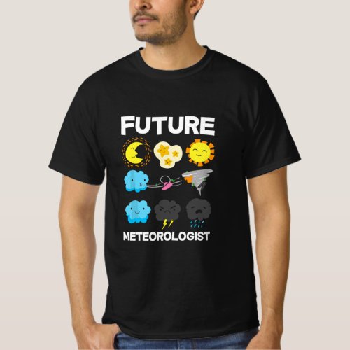 Future Meteorologist Weather Forecast  T_Shirt