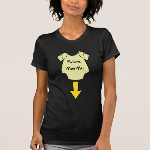 Future Mini Me Womens T_shirt  _ Pregnancy