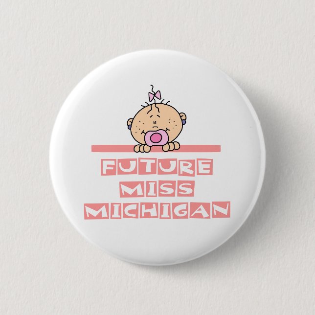 Future Miss Michigan Button (Front)