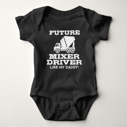 Future Mixer Driver Baby Bodysuit