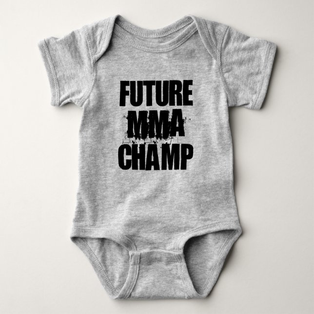 Future MMA Champ  Baby Bodysuit (Front)