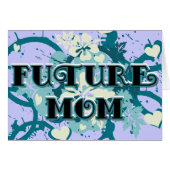 Future Mom - Hearts and Flowers (Front Horizontal)
