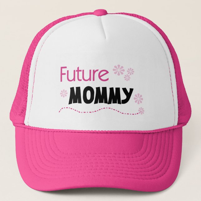 Future Mommy Tshirts and Gifts Trucker Hat (Front)