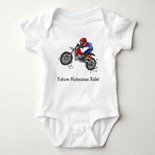 Youngster Moto Cross - Children's Motocross - KIDS MX' Organic  Short-Sleeved Baby Bodysuit