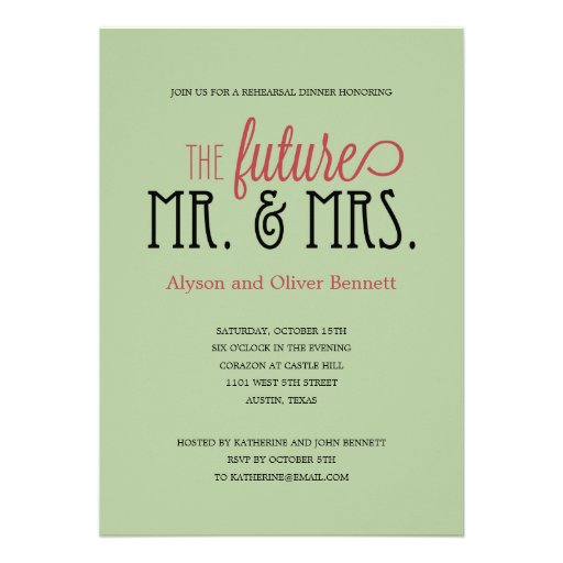 Mr And Mrs Shower Invitations 8