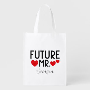 Future Mr. Custom Reusable Grocery Bag