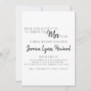 Future Mr. & Mrs. Bridal Shower Invitation