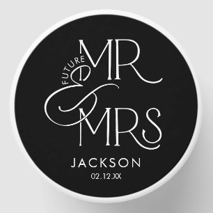 Future Mr & Mrs Engagement Mini Candle Favors