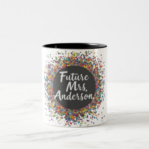 Future Mrs Anderson Two_Tone Coffee Mug